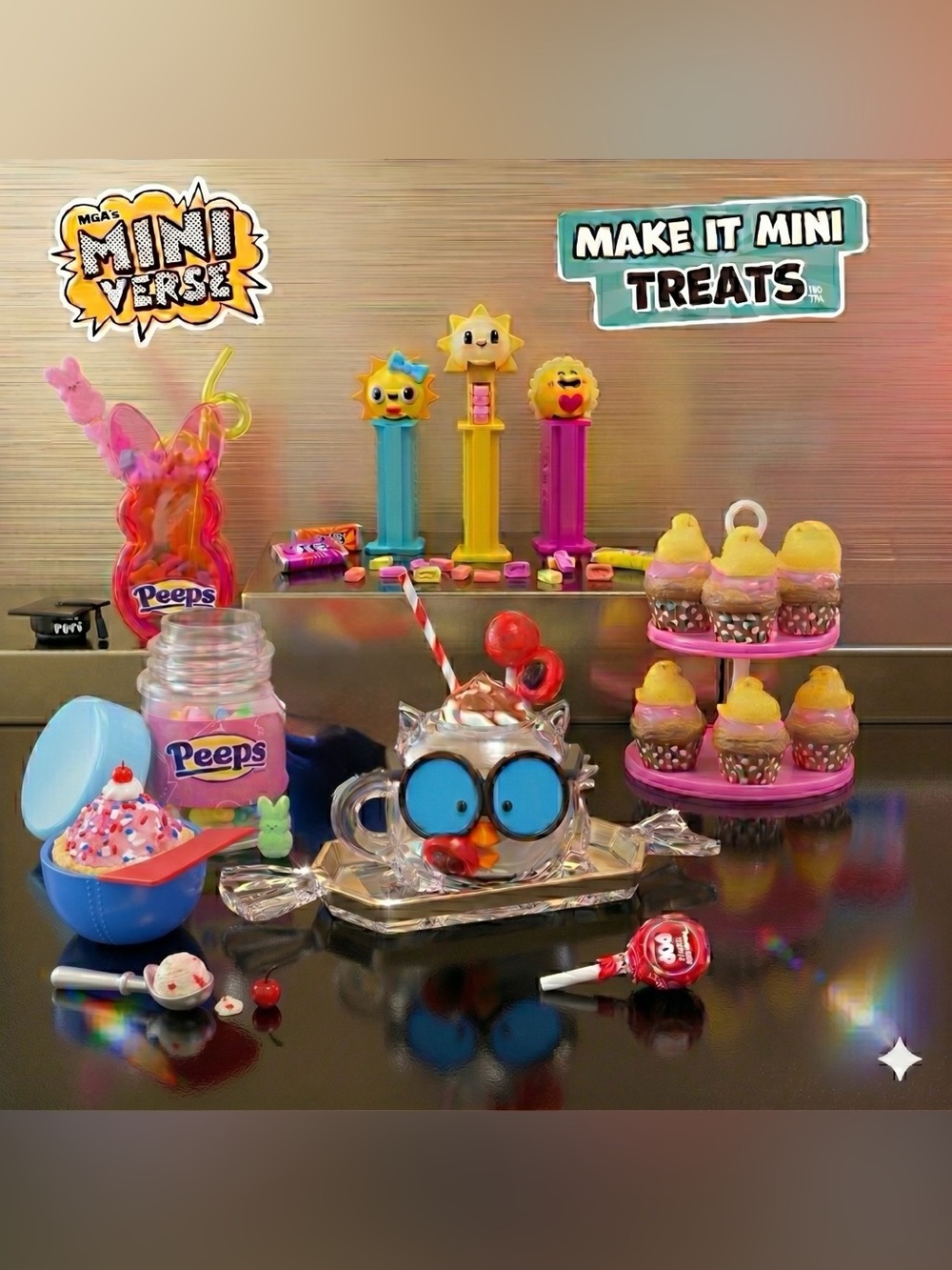 MGA's Miniverse Make It Mini TREATS Series 1: (8) Blind Capsule Bundle Lot